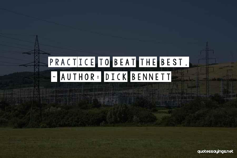 Best Basketball Coaching Quotes By Dick Bennett