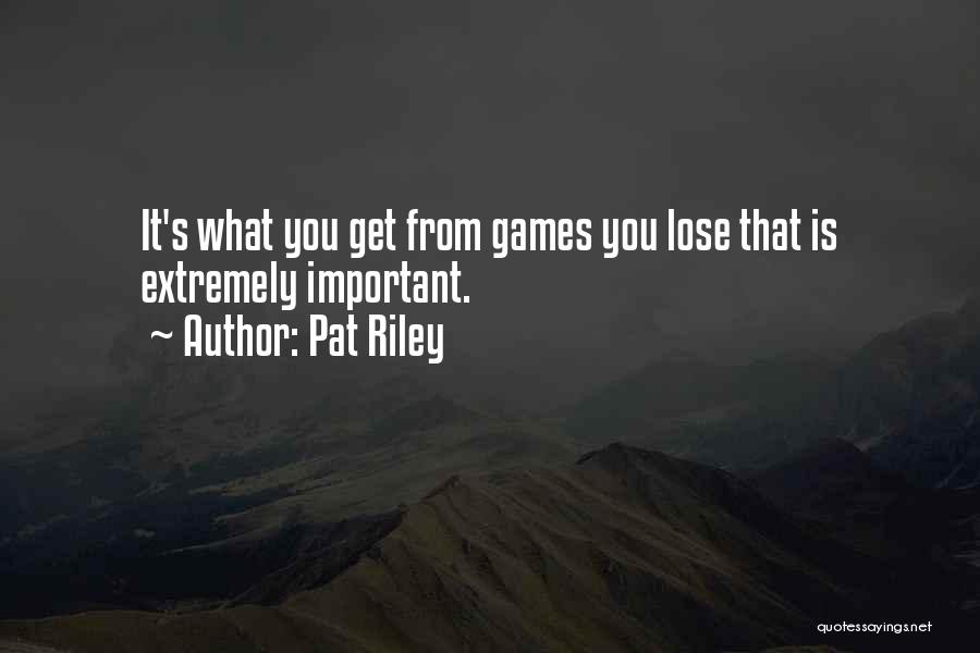 Best Basketball Coaching Quotes By Pat Riley