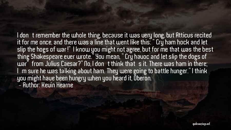 Best Battle Cry Quotes By Kevin Hearne