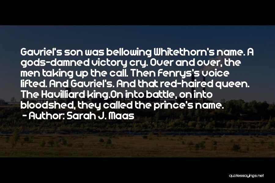 Best Battle Cry Quotes By Sarah J. Maas