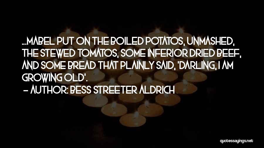 Best Beef Quotes By Bess Streeter Aldrich