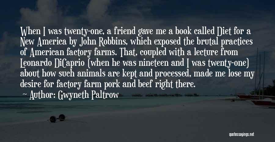 Best Beef Quotes By Gwyneth Paltrow