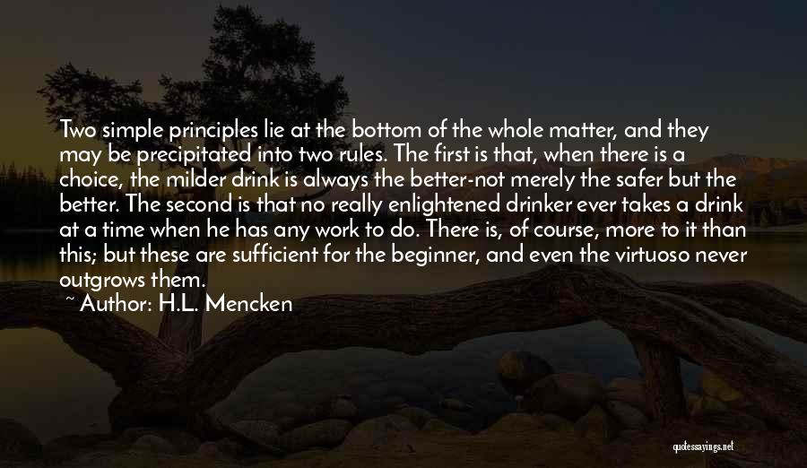 Best Beginner Quotes By H.L. Mencken