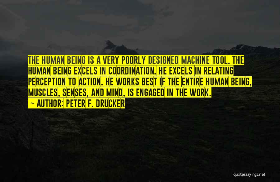 Best Being Human Quotes By Peter F. Drucker