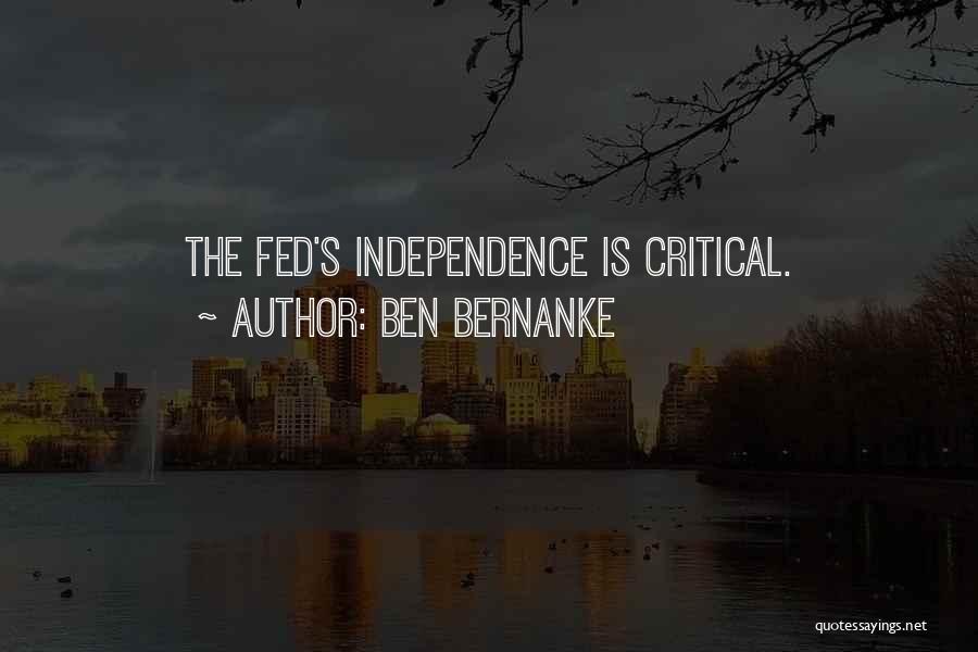 Best Bernanke Quotes By Ben Bernanke