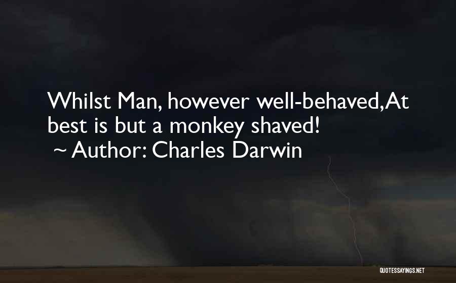 Best Best Man Quotes By Charles Darwin