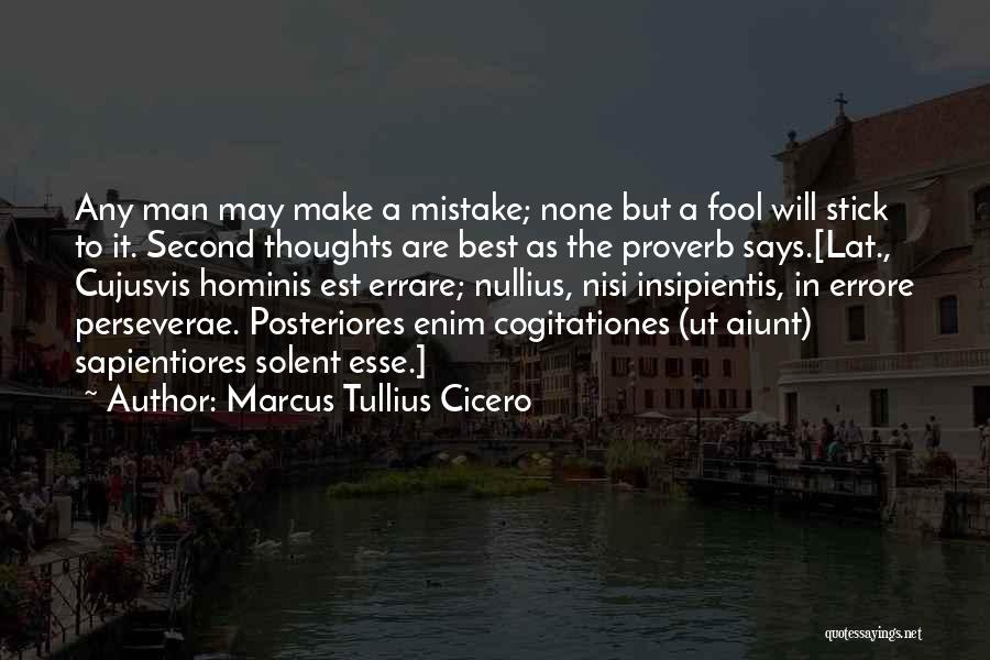 Best Best Man Quotes By Marcus Tullius Cicero