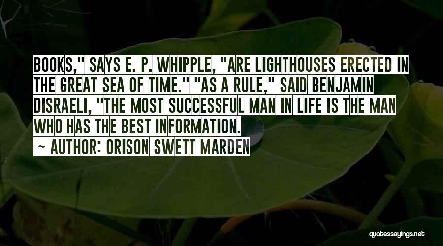 Best Best Man Quotes By Orison Swett Marden