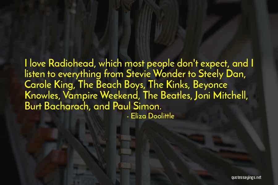 Best Beyonce Quotes By Eliza Doolittle