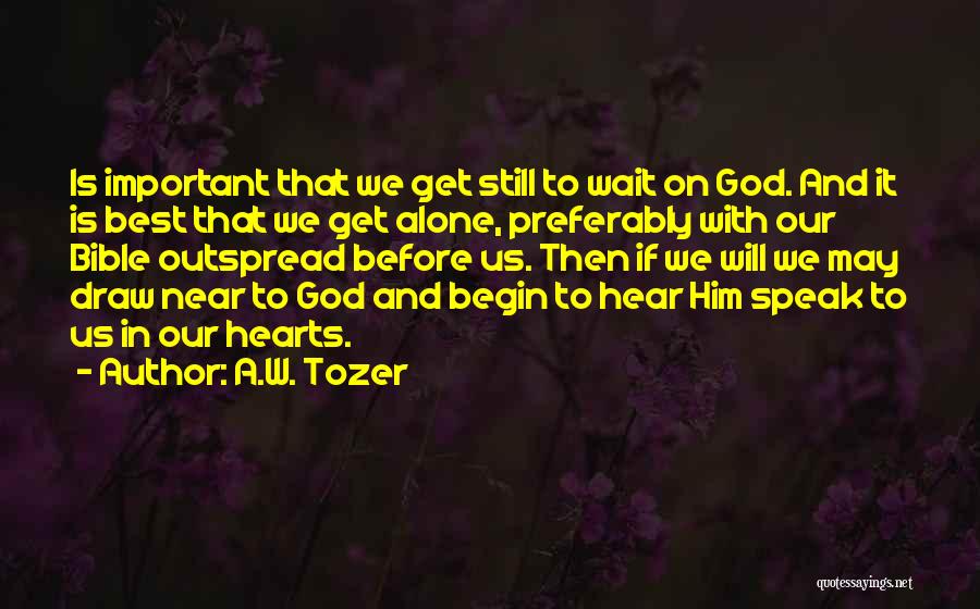 Best Bible Quotes By A.W. Tozer