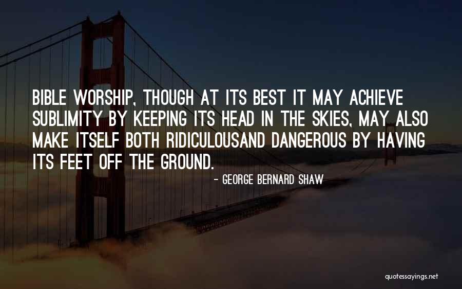 Best Bible Quotes By George Bernard Shaw