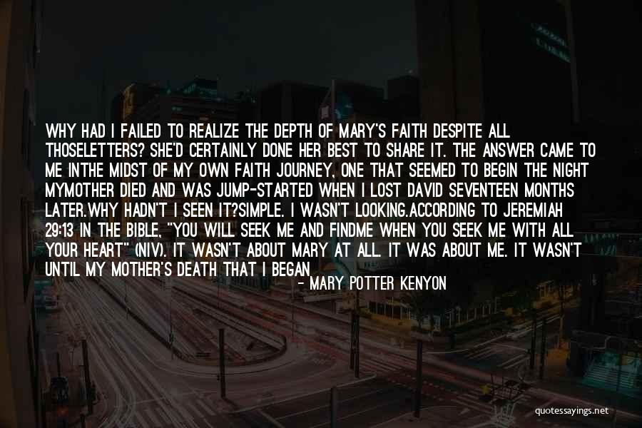 Best Bible Quotes By Mary Potter Kenyon