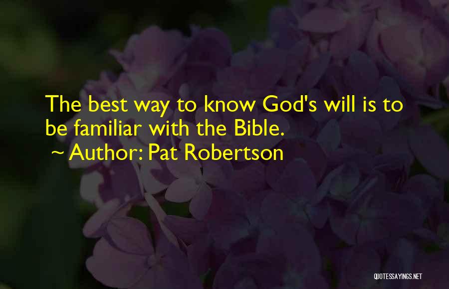 Best Bible Quotes By Pat Robertson