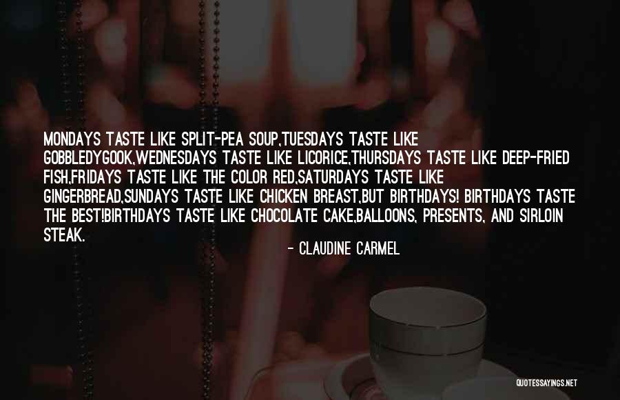 Best Birthday Quotes By Claudine Carmel