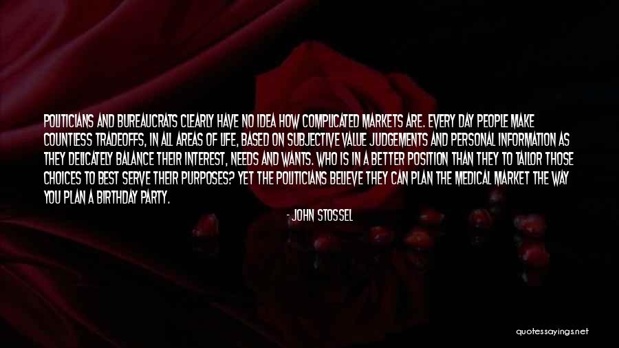 Best Birthday Quotes By John Stossel