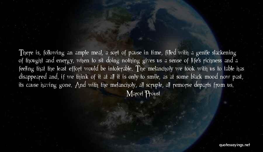 Best Black Thought Quotes By Marcel Proust