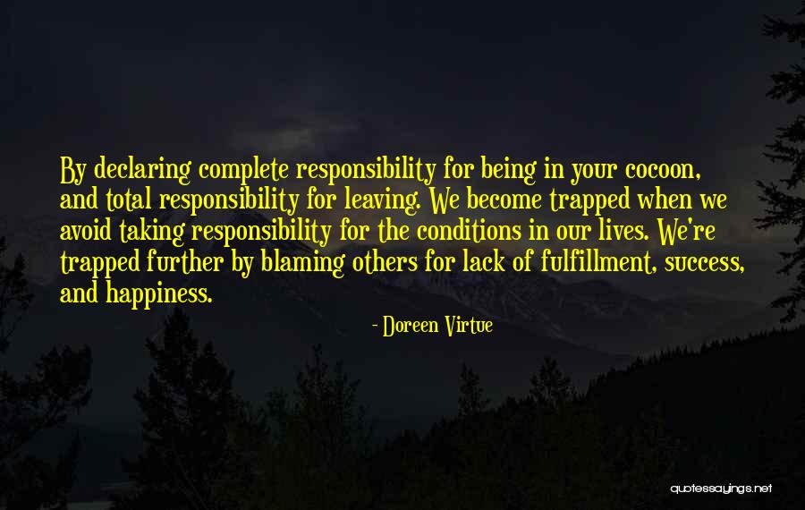 Best Blaming Quotes By Doreen Virtue Best Blaming Quotes By Doreen Virtue
