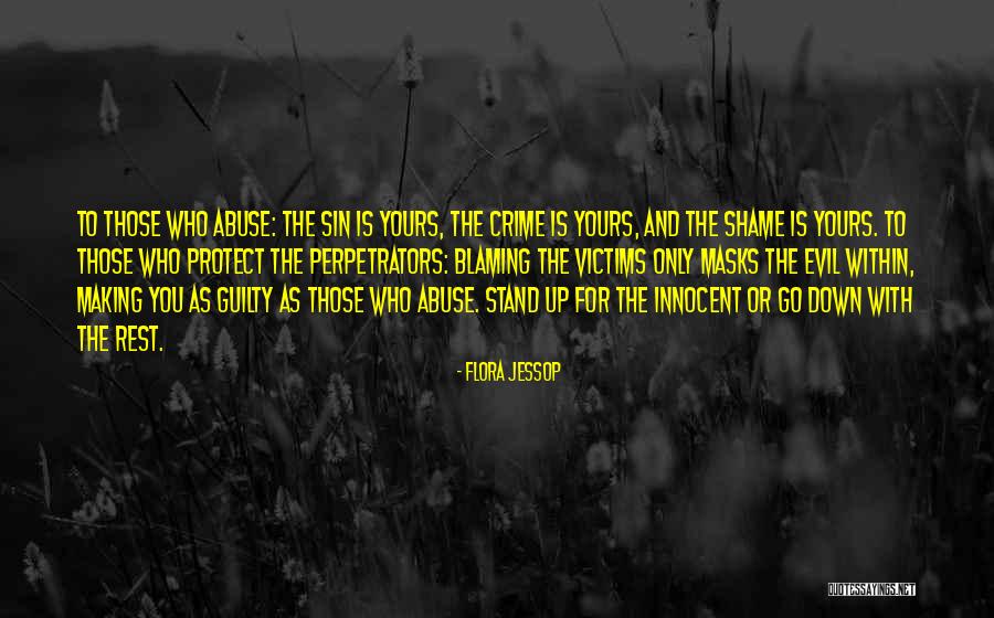Best Blaming Quotes By Flora Jessop Best Blaming Quotes By Flora Jessop