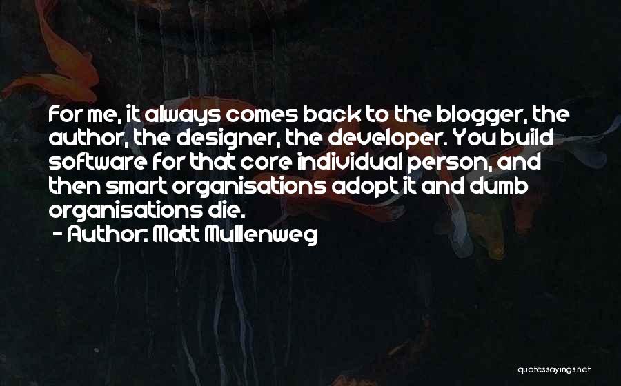 Best Blogger Quotes By Matt Mullenweg