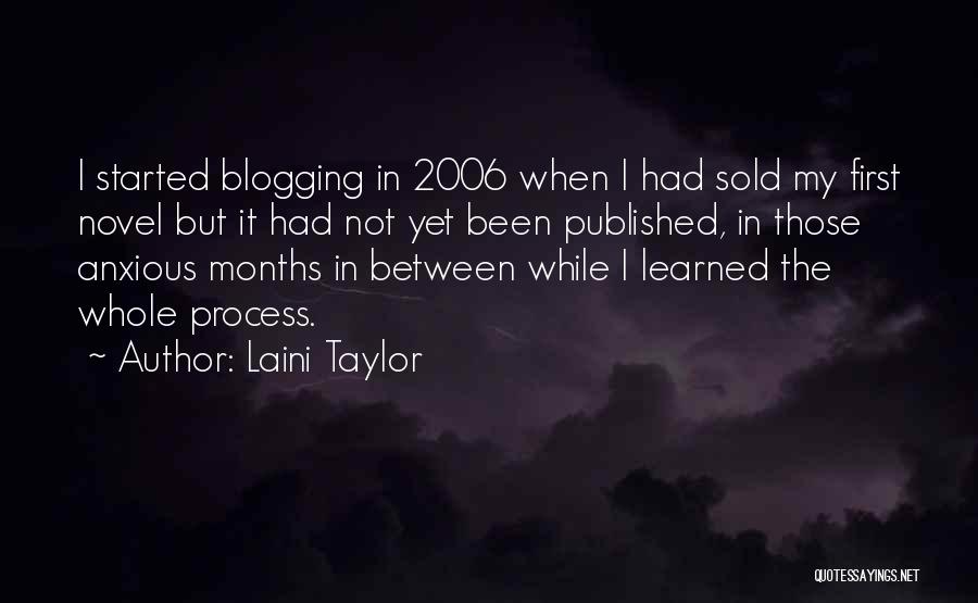 Best Blogging Quotes By Laini Taylor