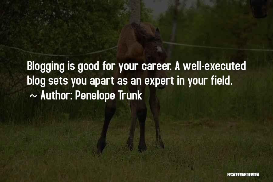 Best Blogging Quotes By Penelope Trunk