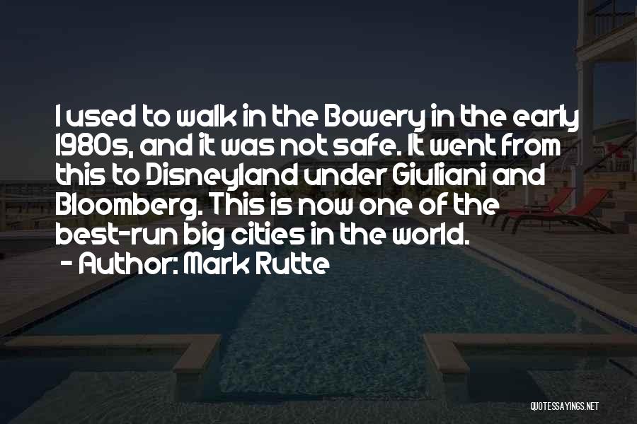 Best Bloomberg Quotes By Mark Rutte
