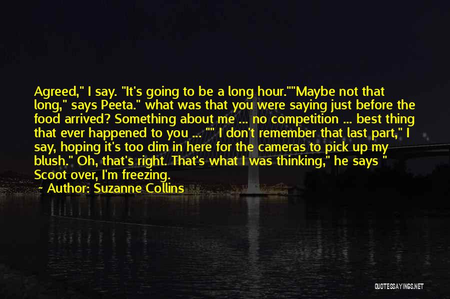 Best Blush Quotes By Suzanne Collins