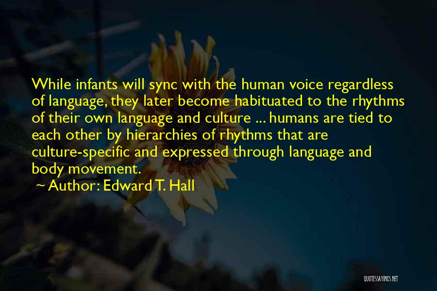 Best Body Language Quotes By Edward T. Hall