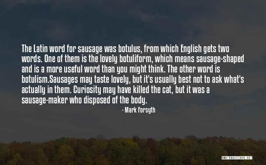 Best Body Language Quotes By Mark Forsyth Best Body Language Quotes By Mark Forsyth