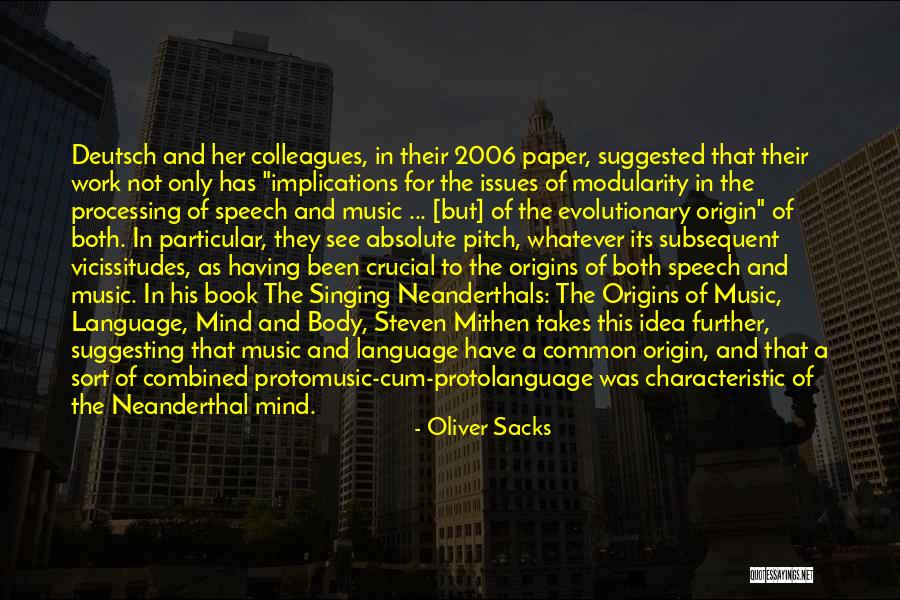 Best Body Language Quotes By Oliver Sacks Best Body Language Quotes By Oliver Sacks