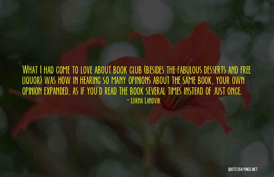 Best Book Club Quotes By Lorna Landvik Best Book Club Quotes By Lorna Landvik