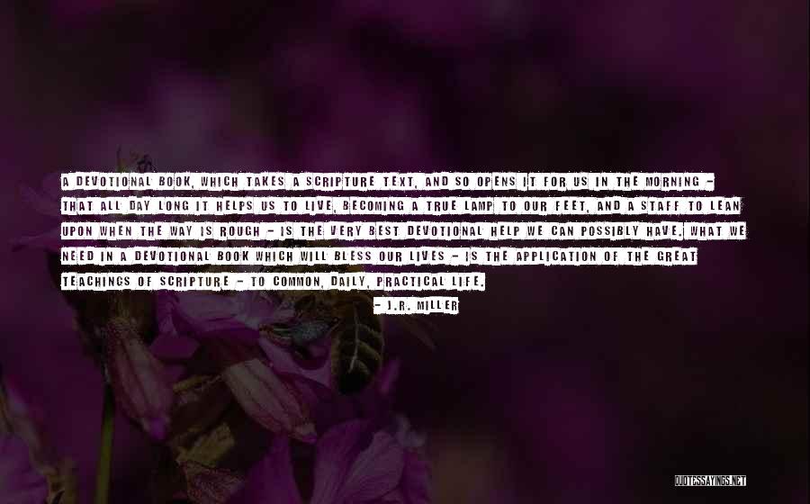 Best Book For Quotes By J.R. Miller Best Book For Quotes By J.R. Miller