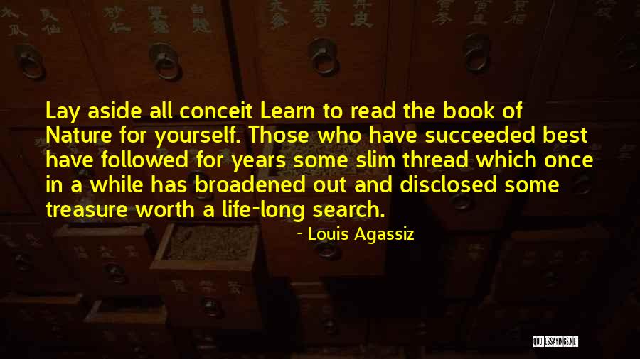 Best Book For Quotes By Louis Agassiz