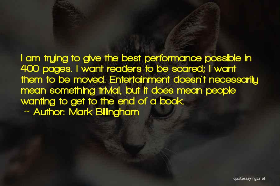 Best Book Quotes By Mark Billingham