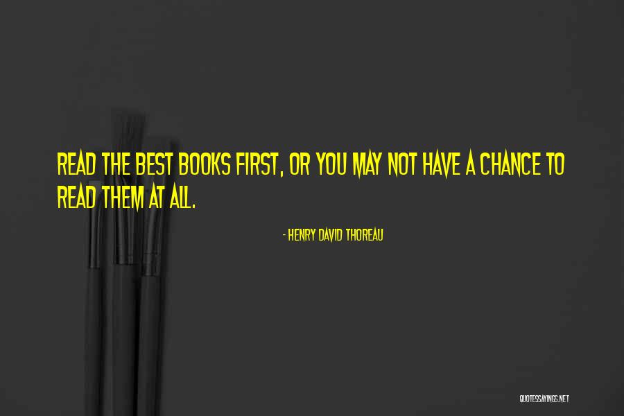 Best Books Quotes By Henry David Thoreau