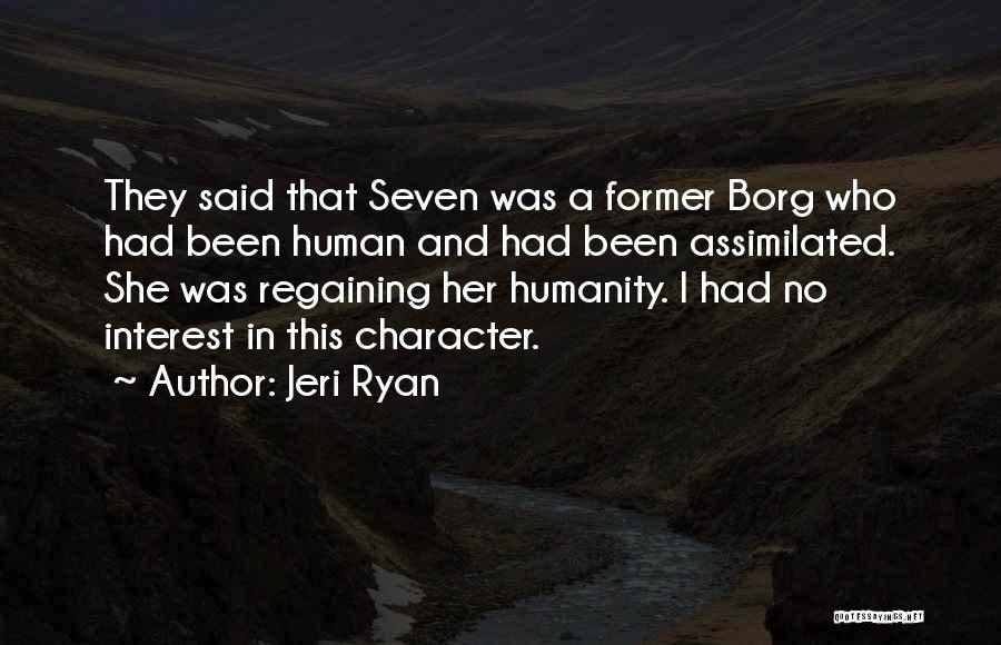 Best Borg Quotes By Jeri Ryan