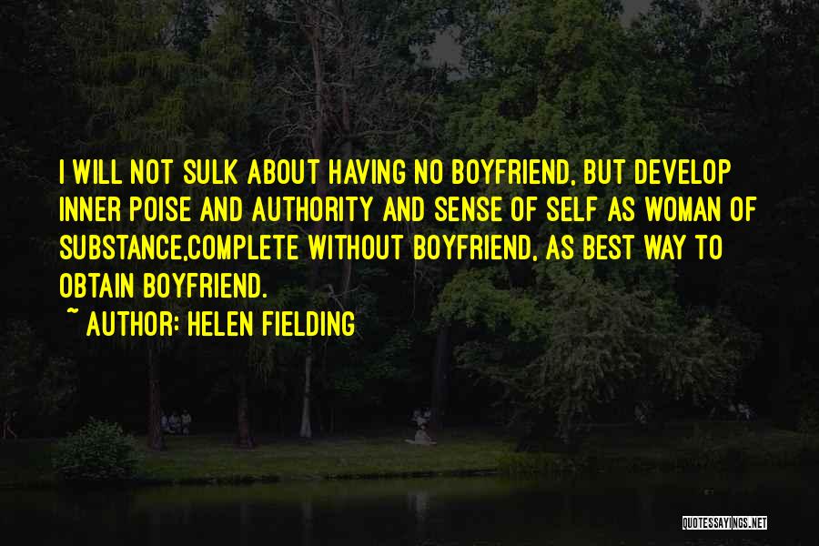 Best Boyfriend Quotes By Helen Fielding