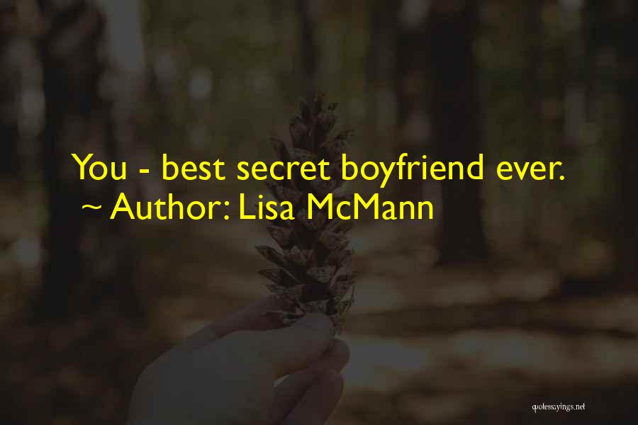 Best Boyfriend Quotes By Lisa McMann