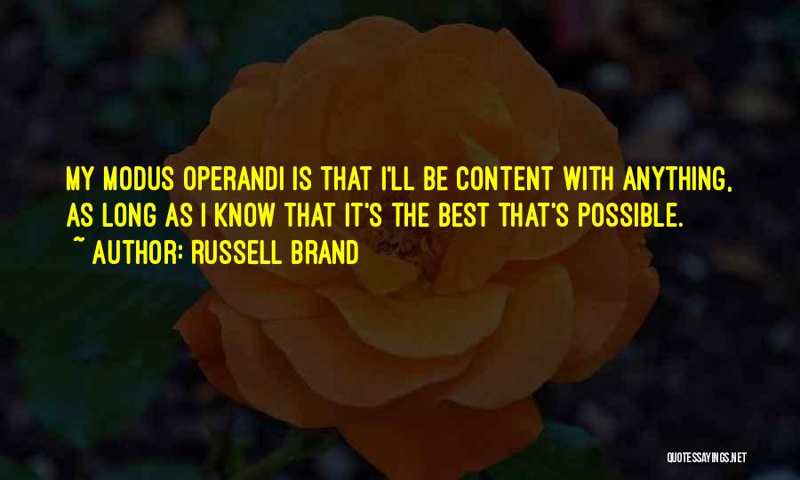 Best Brand Quotes By Russell Brand