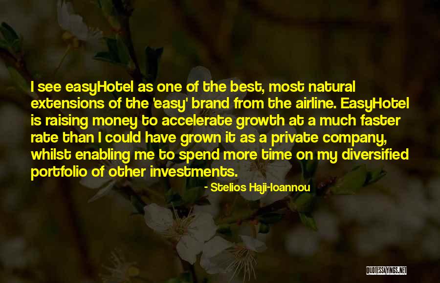 Best Brand Quotes By Stelios Haji-Ioannou