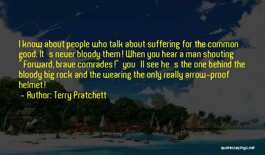 Best Brave Man Quotes By Terry Pratchett