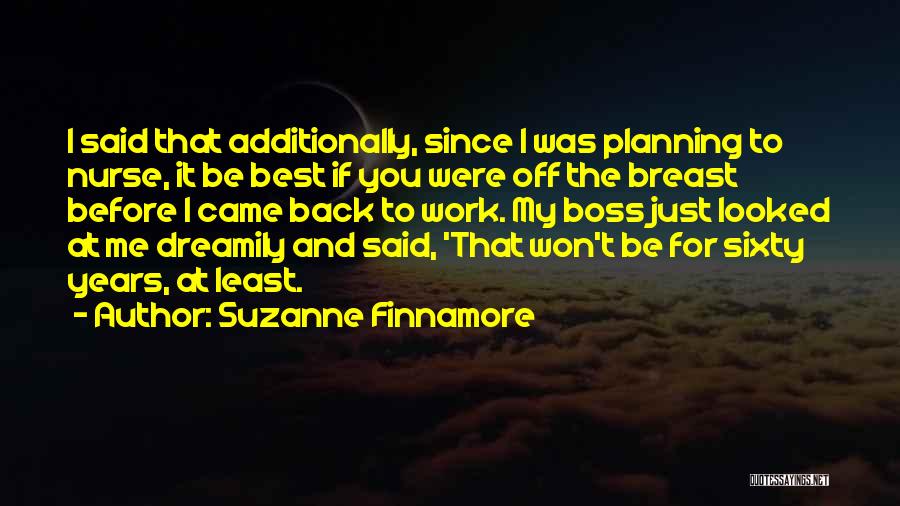 Best Breast Quotes By Suzanne Finnamore