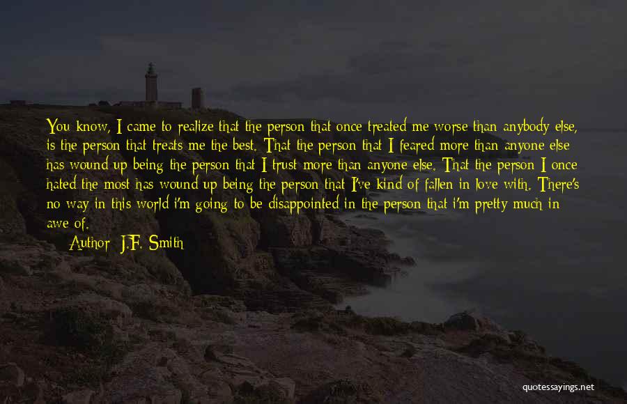 Best Brick Quotes By J.F. Smith