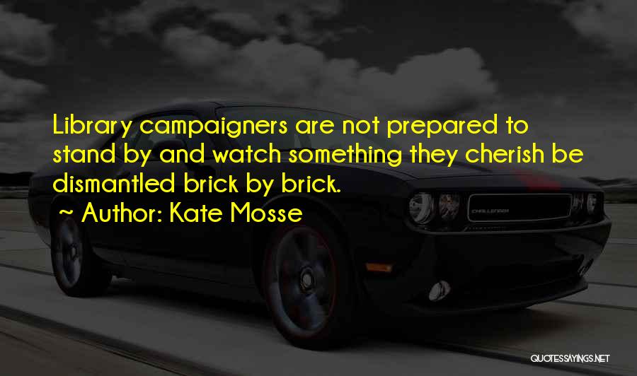 Best Brick Quotes By Kate Mosse