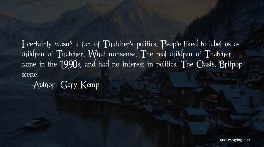 Best Britpop Quotes By Gary Kemp
