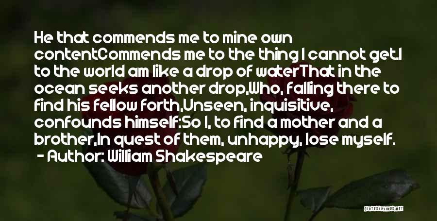 Best Brother From Another Mother Quotes By William Shakespeare