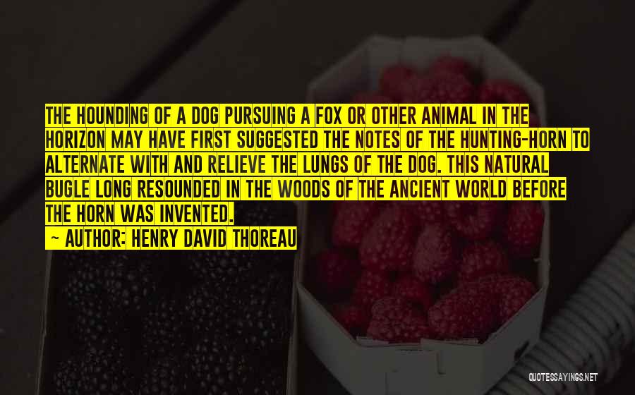 Best Bugle Quotes By Henry David Thoreau