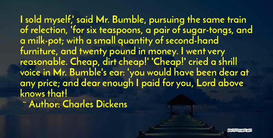 Best Bumble Quotes By Charles Dickens