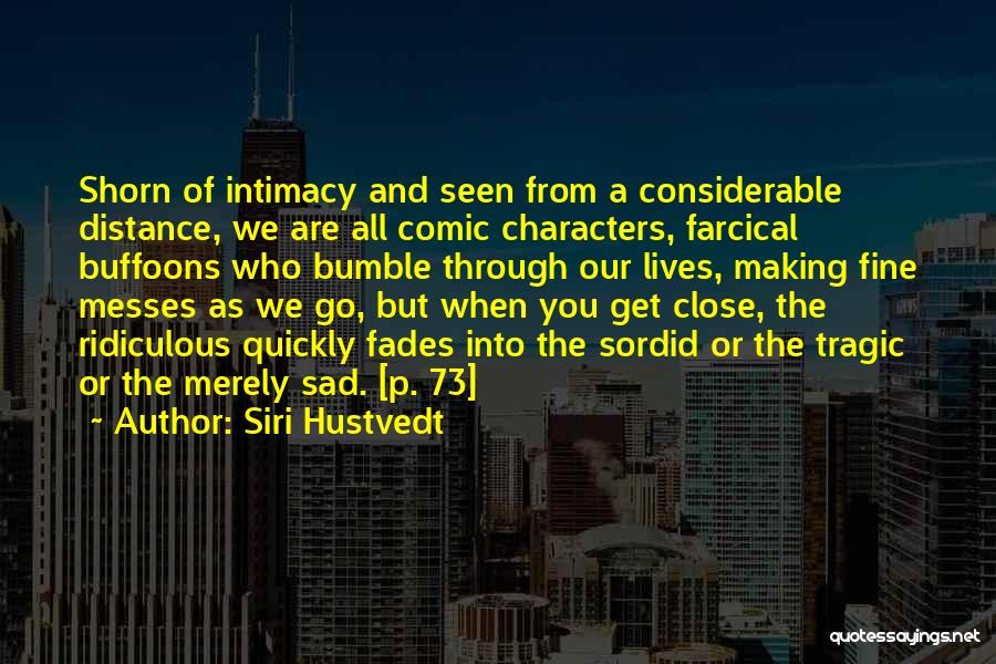 Best Bumble Quotes By Siri Hustvedt