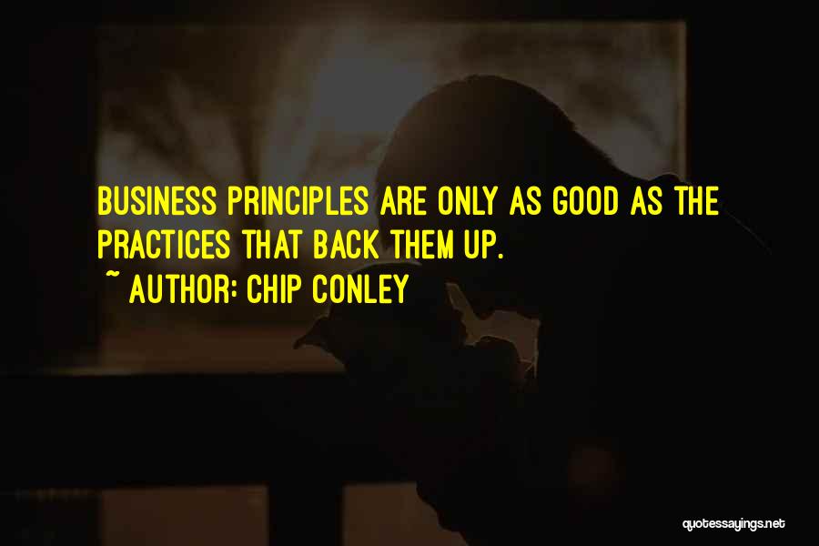 Best Business Practices Quotes By Chip Conley